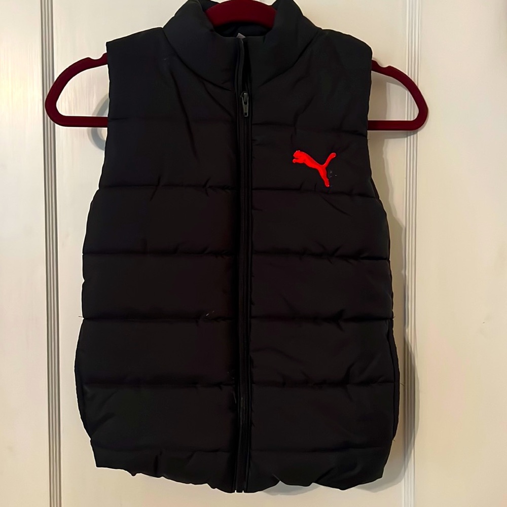 Boy’s puma puffer vest